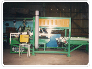 Pipe insulation cover bonding line 